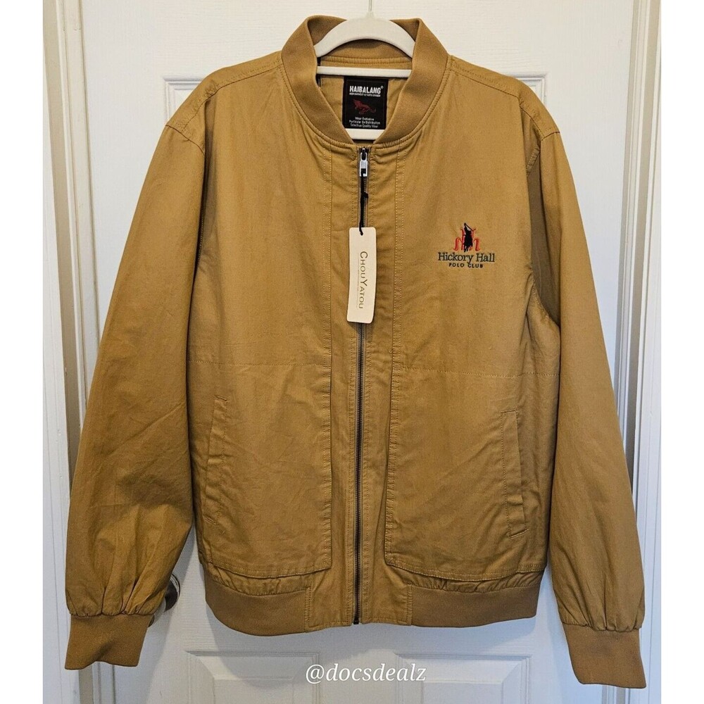 ChouYatou Tan Jacket Size XL